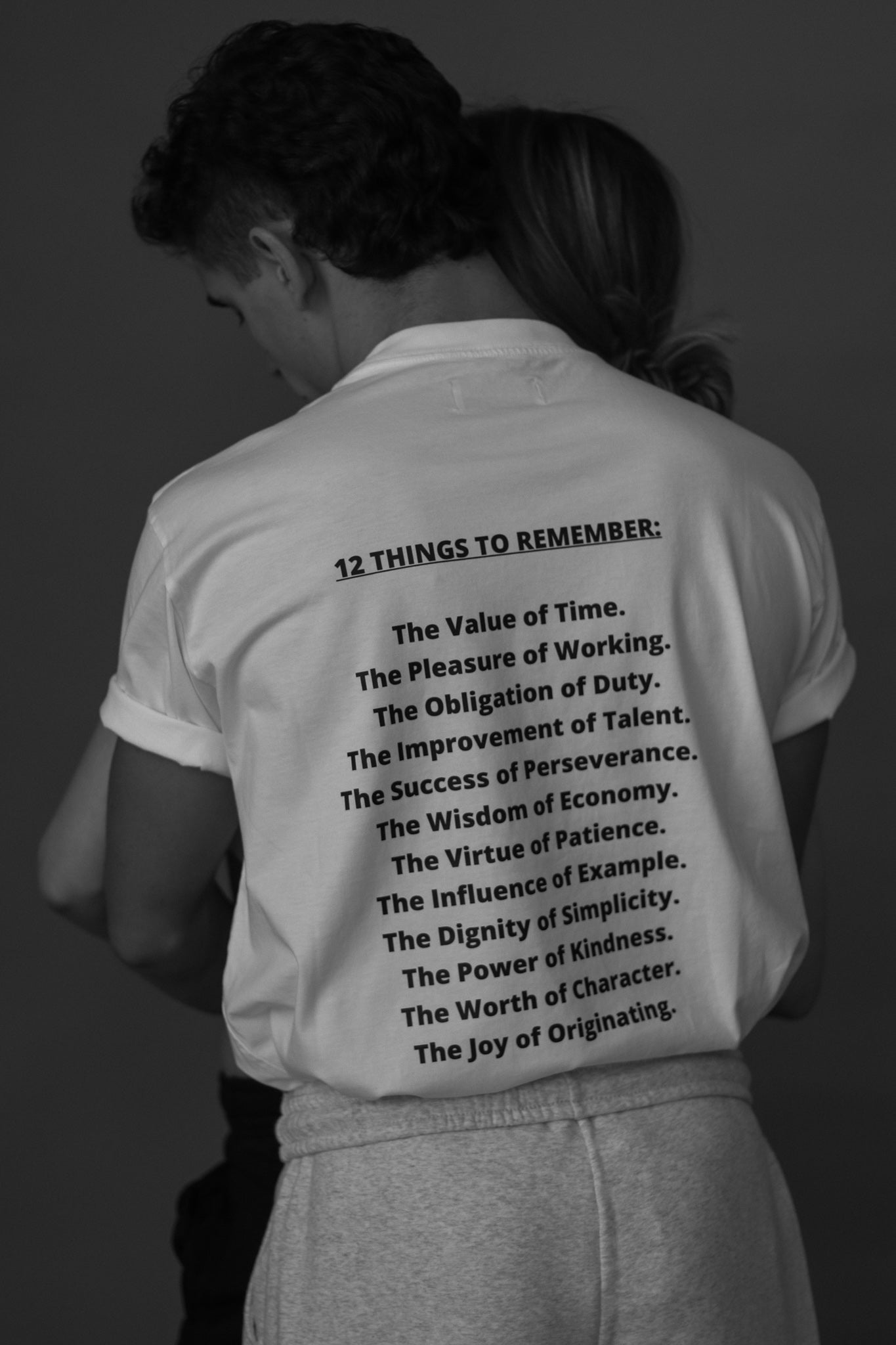 "12 THINGS TO REMEMBER" T-SHIRT