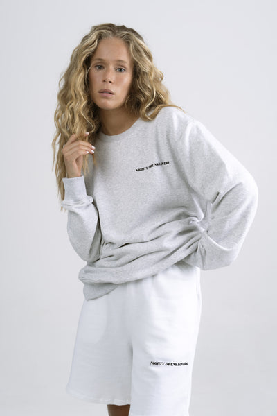 HEATHER GRAY CLASSIC CREWNECK